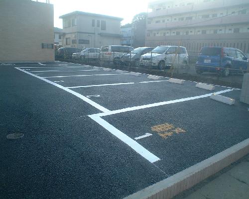 アパート駐車場
