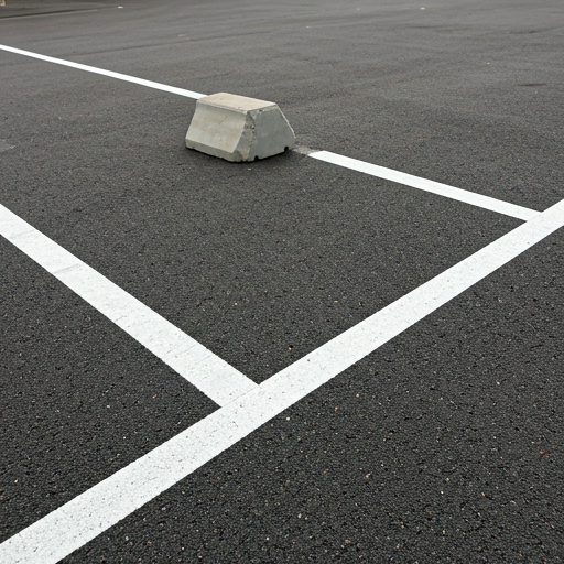 車止め,ブロック設置